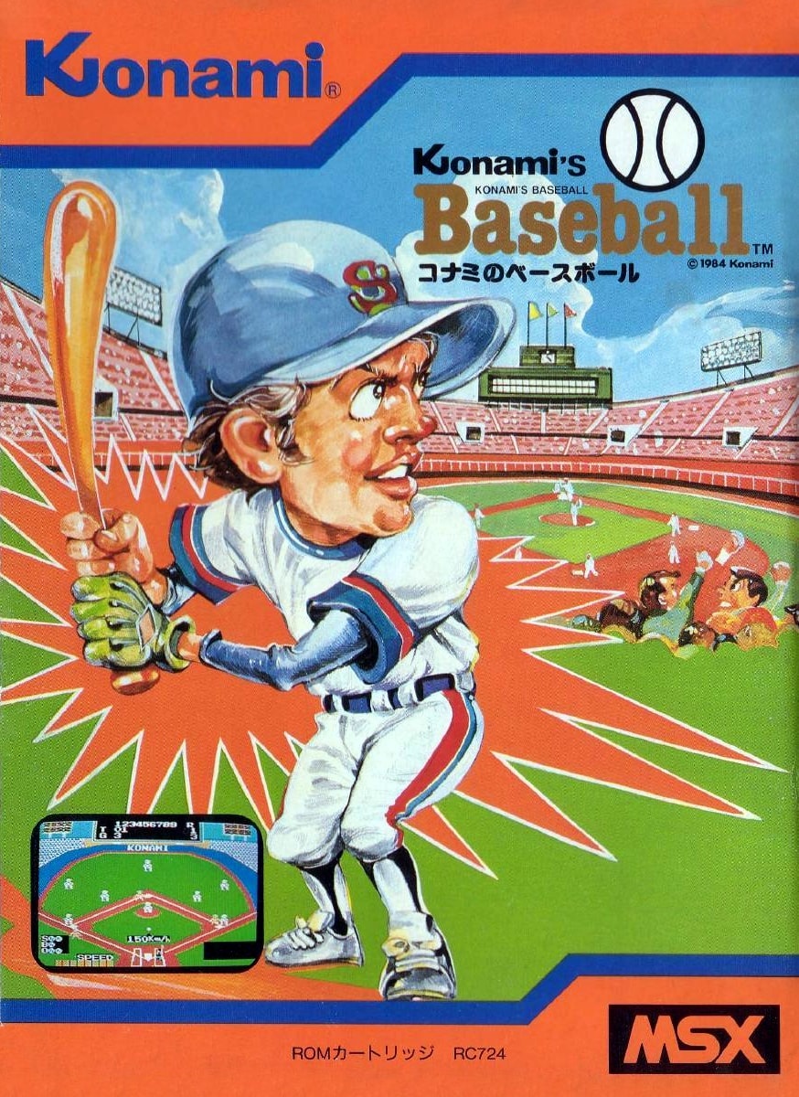 Capa do jogo Konamis Baseball