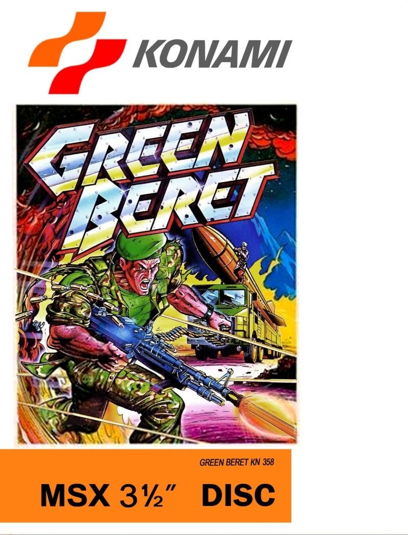Capa do jogo Green Beret