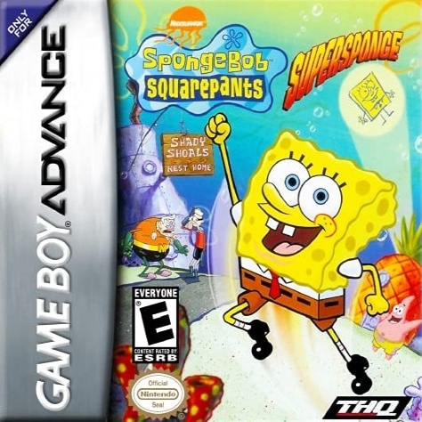 Capa do jogo SpongeBob SquarePants: SuperSponge