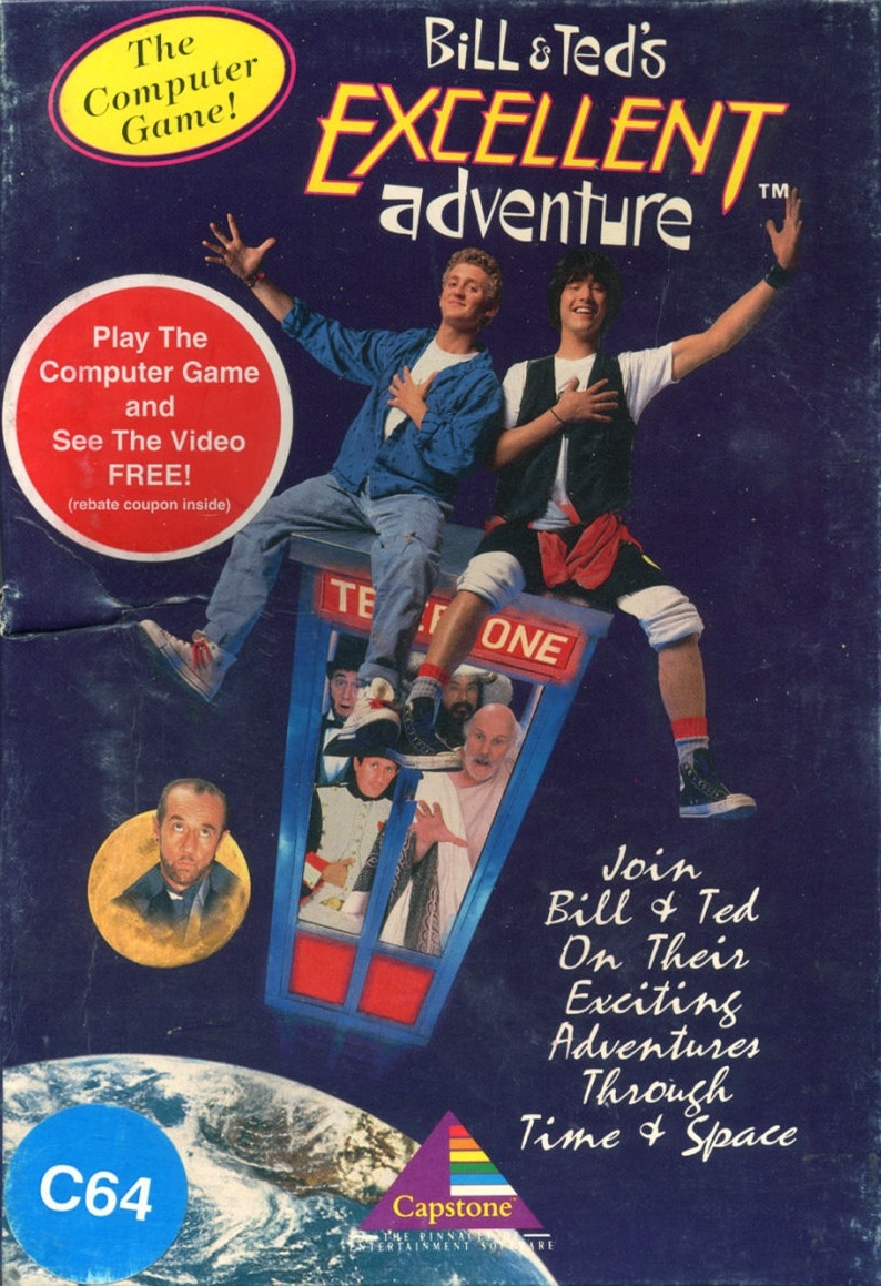 Capa do jogo Bill & Teds Excellent Adventure