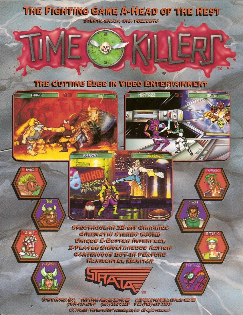 Capa do jogo Time Killers