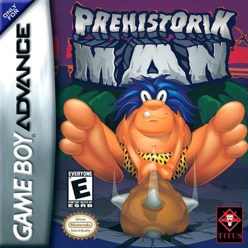 Capa do jogo Prehistorik Man