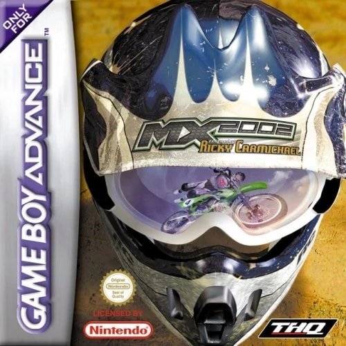 Capa do jogo MX 2002 featuring Ricky Carmichael
