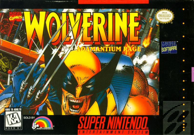 Capa do jogo Wolverine: Adamantium Rage