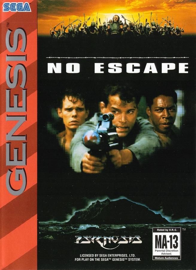 Capa do jogo No Escape
