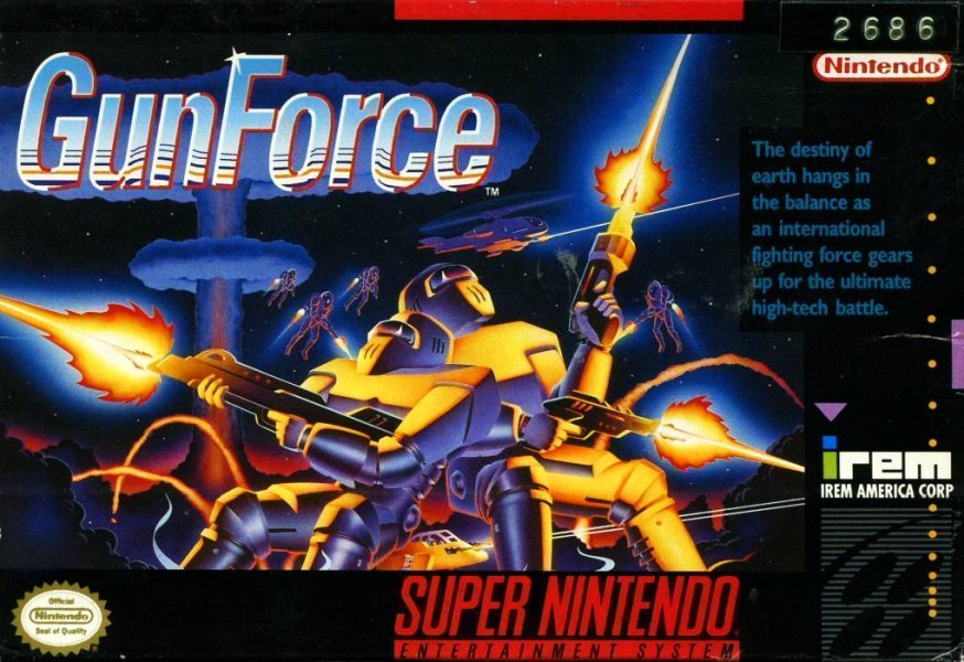 Capa do jogo GunForce