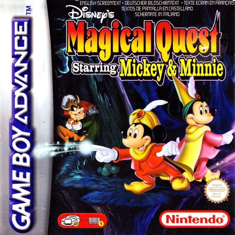 Capa do jogo Disneys Magical Quest Starring Mickey & Minnie