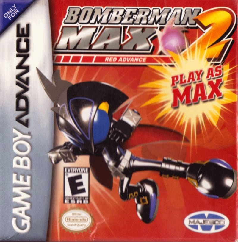 Capa do jogo Bomberman Max 2: Red Advance