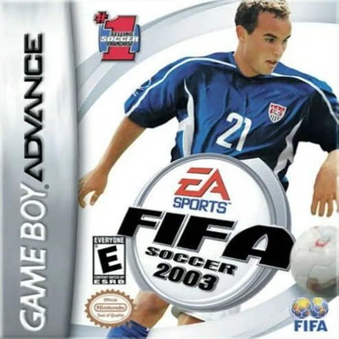 Capa do jogo FIFA Soccer 2003