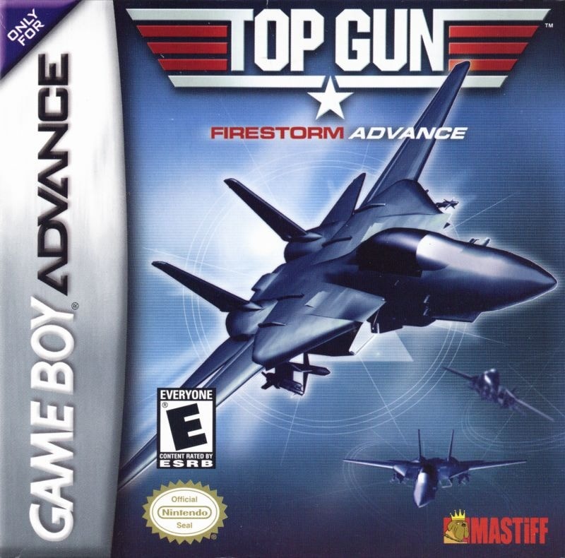 Capa do jogo Top Gun: Firestorm Advance