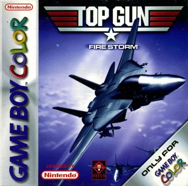 Capa do jogo Top Gun: Firestorm