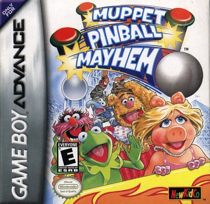 Capa do jogo Muppet Pinball Mayhem