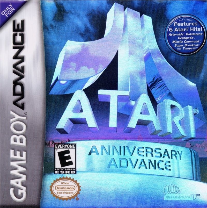 Capa do jogo Atari: Anniversary Advance
