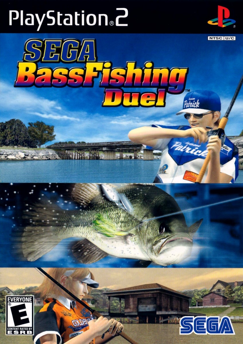 Capa do jogo Sega Bass Fishing Duel