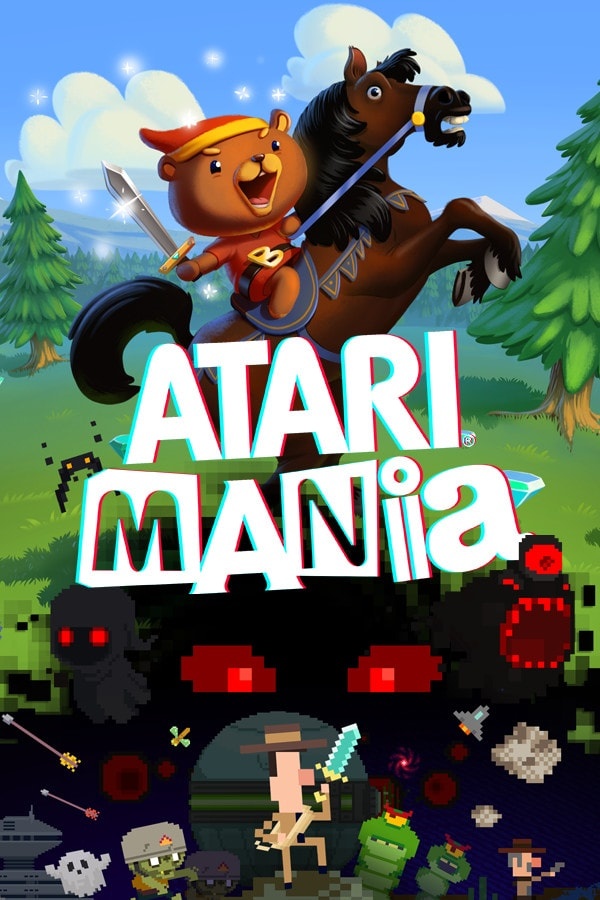 Capa do jogo Atari Mania