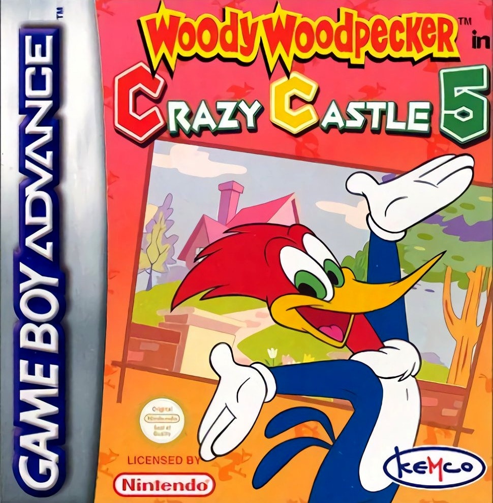 Capa do jogo Woody Woodpecker in Crazy Castle 5