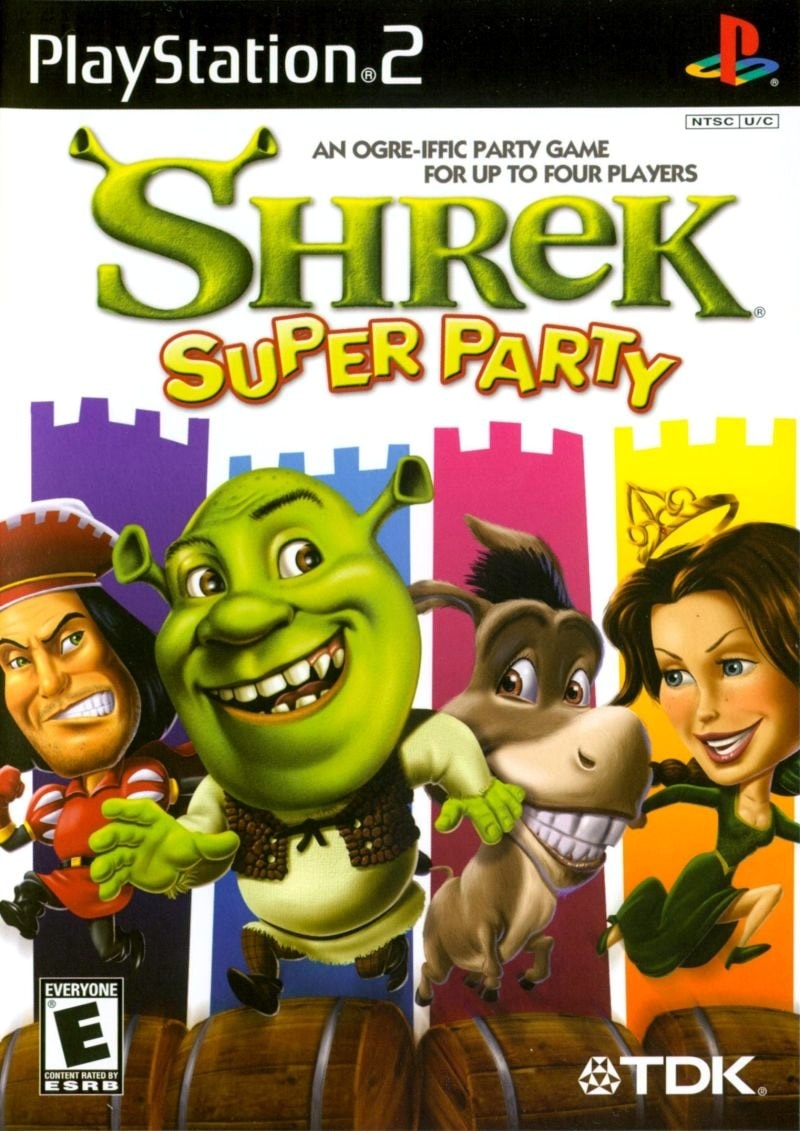 Capa do jogo Shrek: Super Party