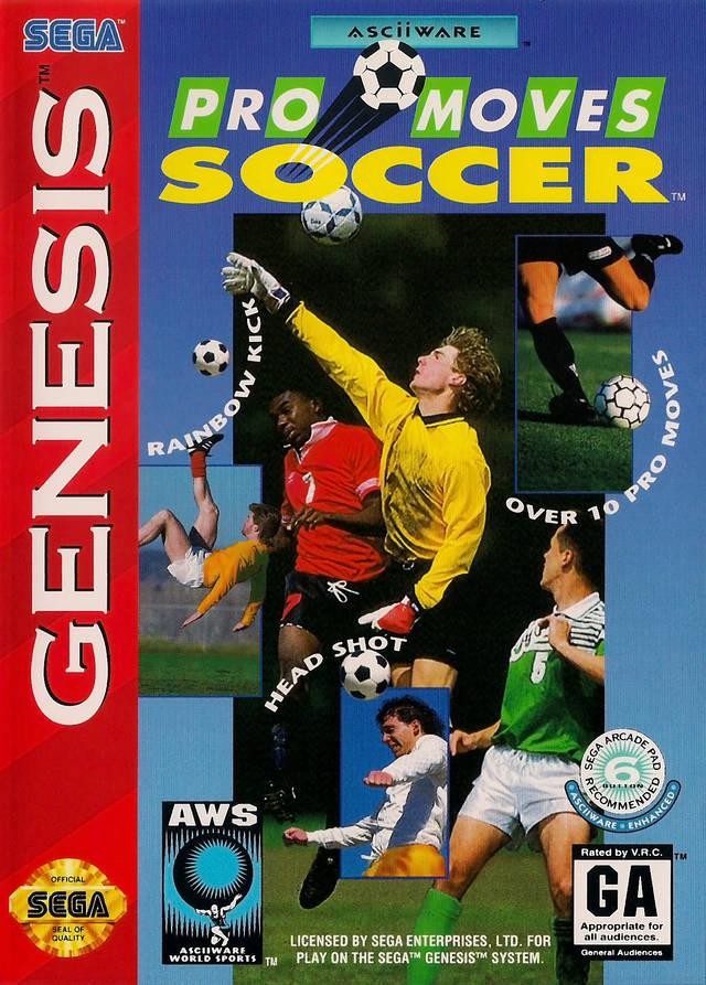 Capa do jogo AWS Pro Moves Soccer