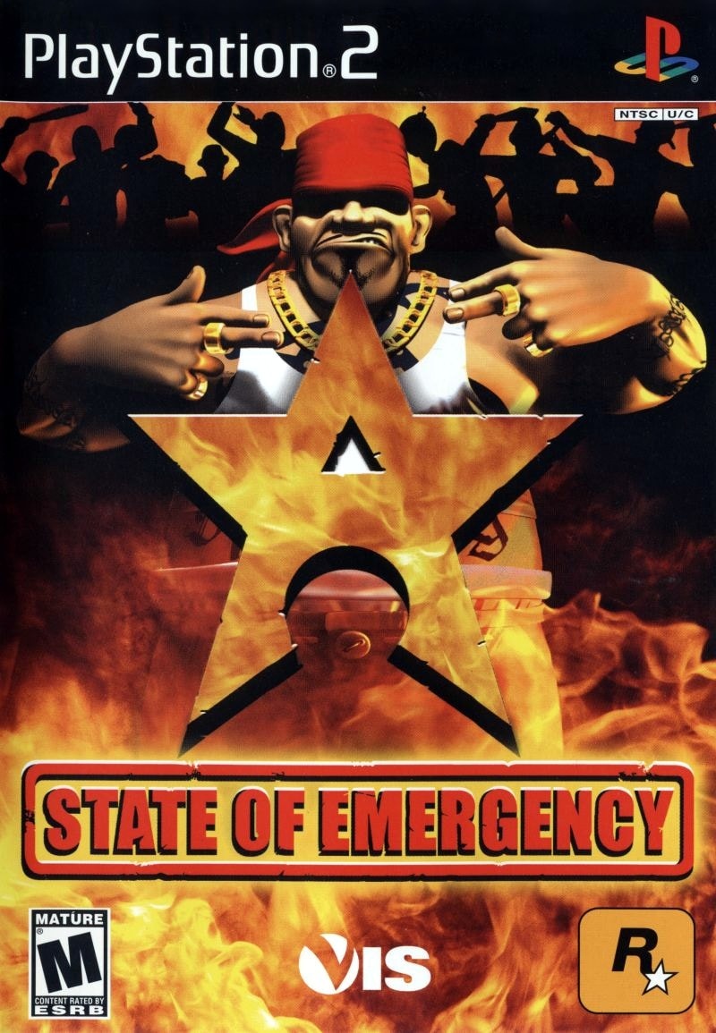 Capa do jogo State of Emergency