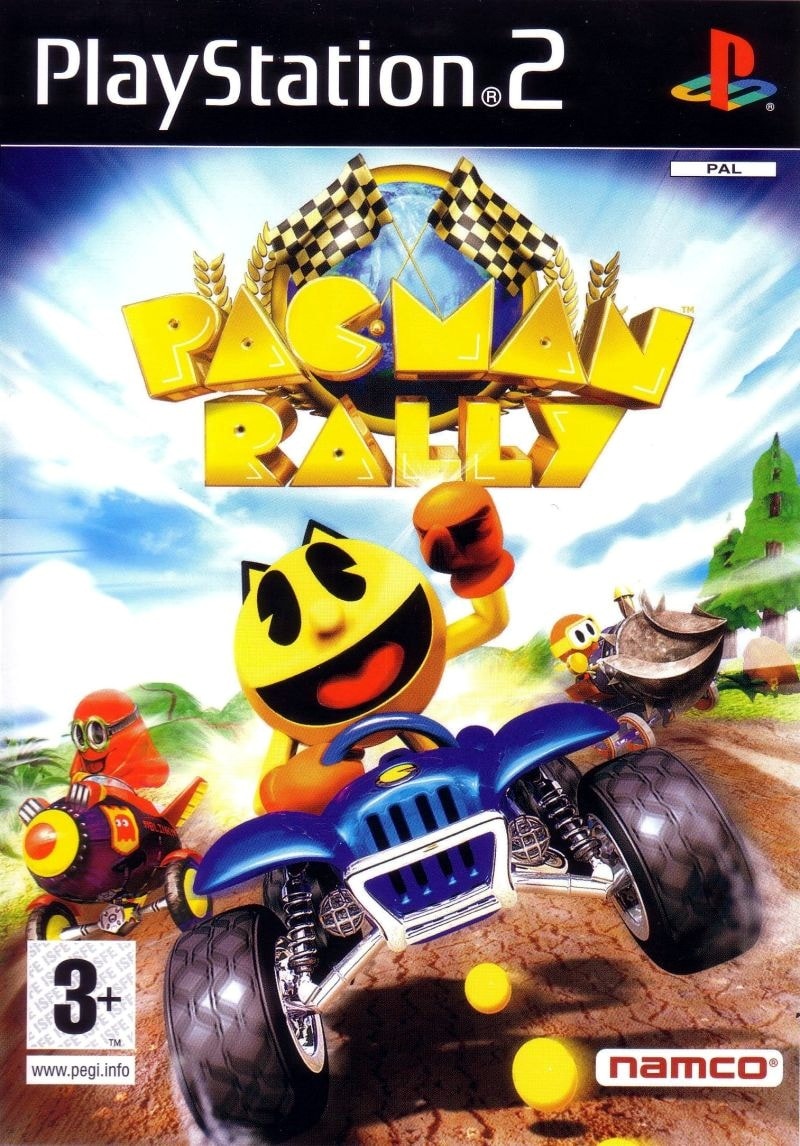 Capa do jogo Pac-Man World Rally