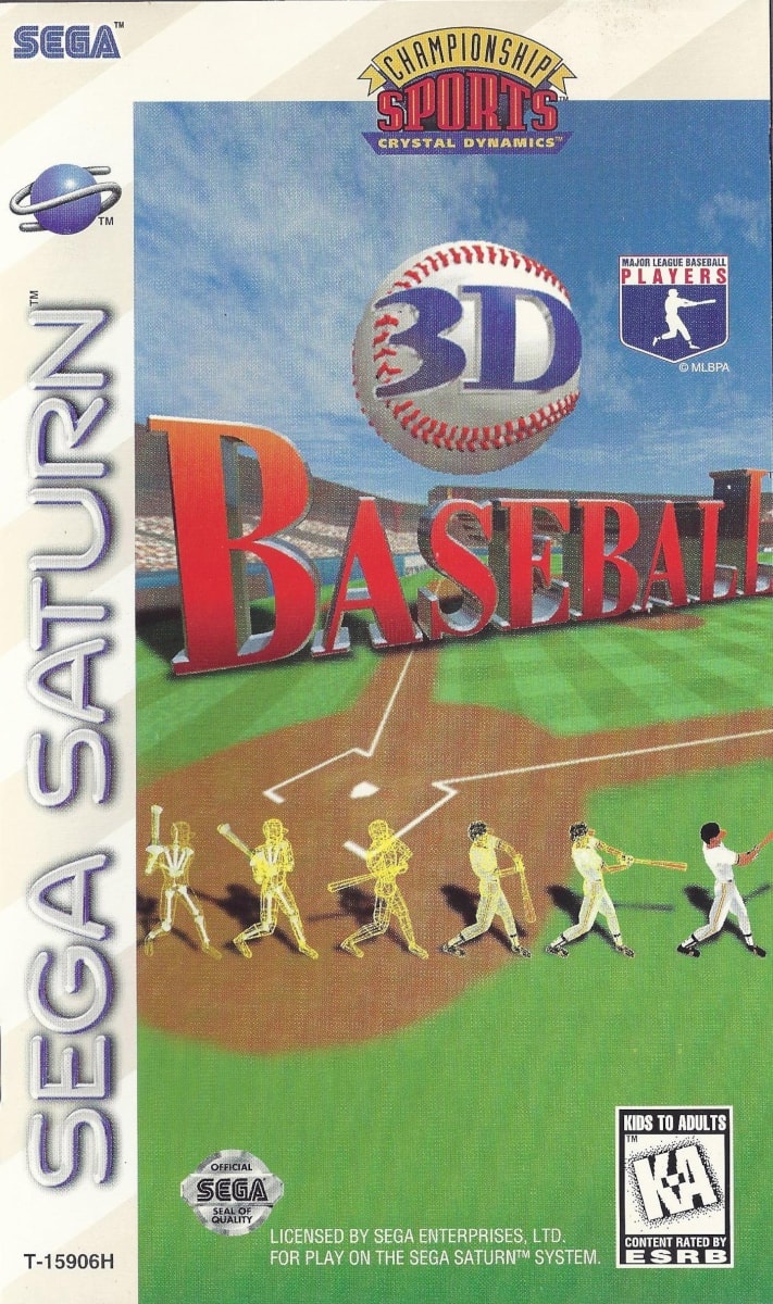 Capa do jogo 3D Baseball