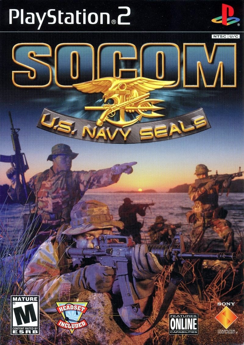 Capa do jogo SOCOM: U.S. Navy SEALs