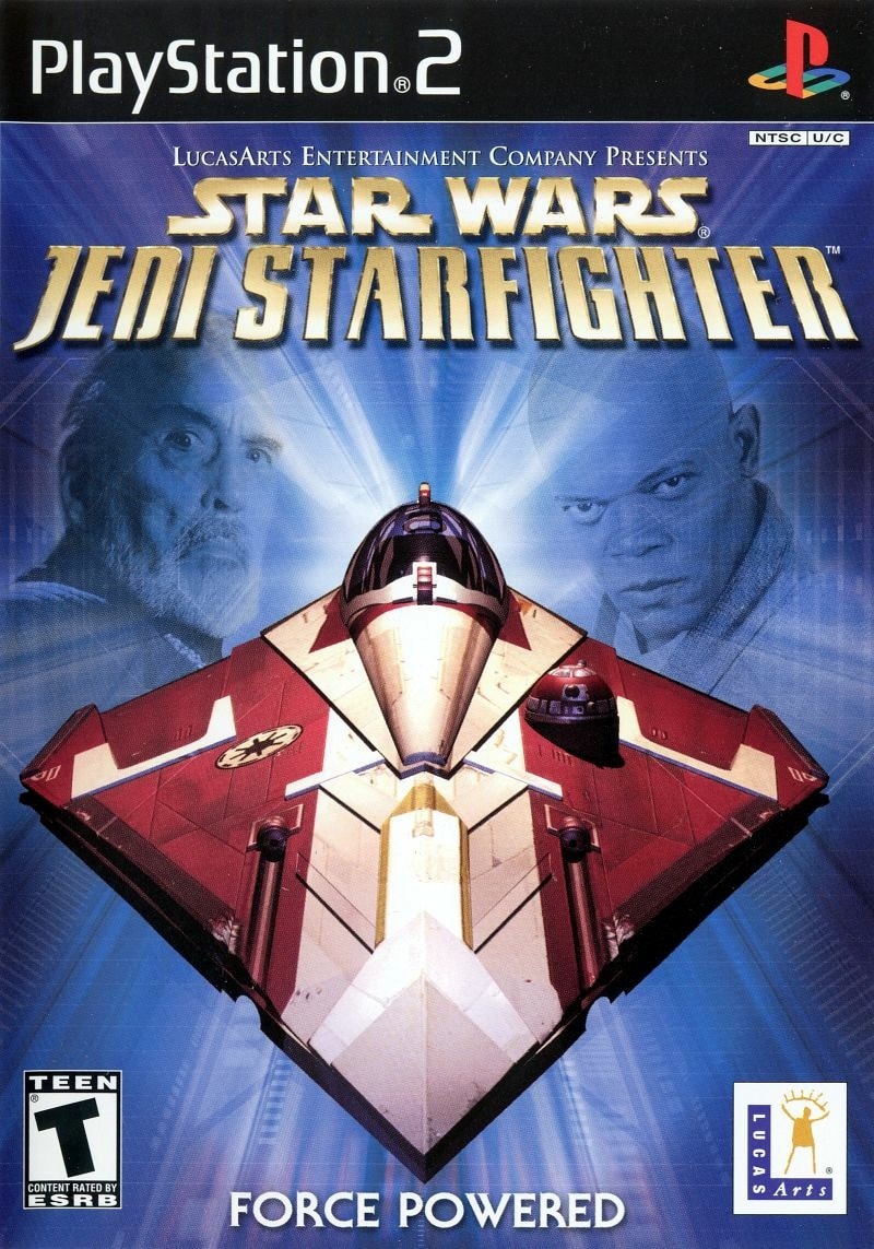Capa do jogo Star Wars: Jedi Starfighter