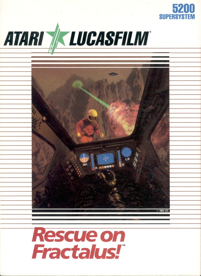 Capa do jogo Rescue on Fractalus!