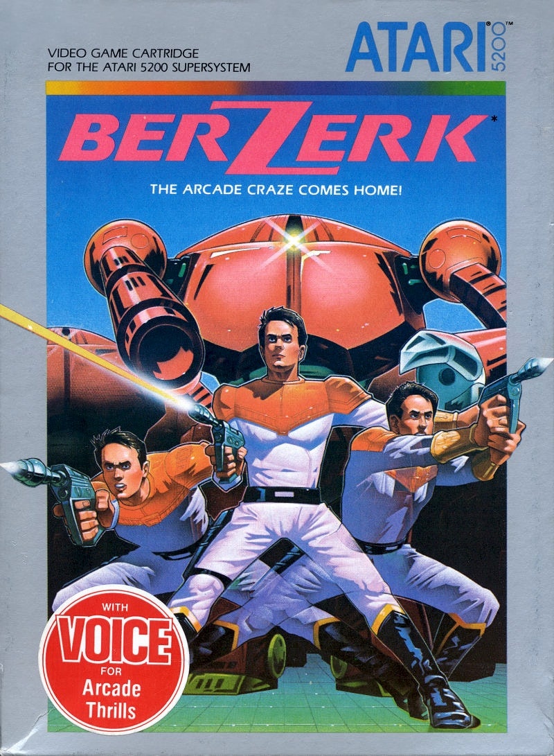 Capa do jogo Berzerk