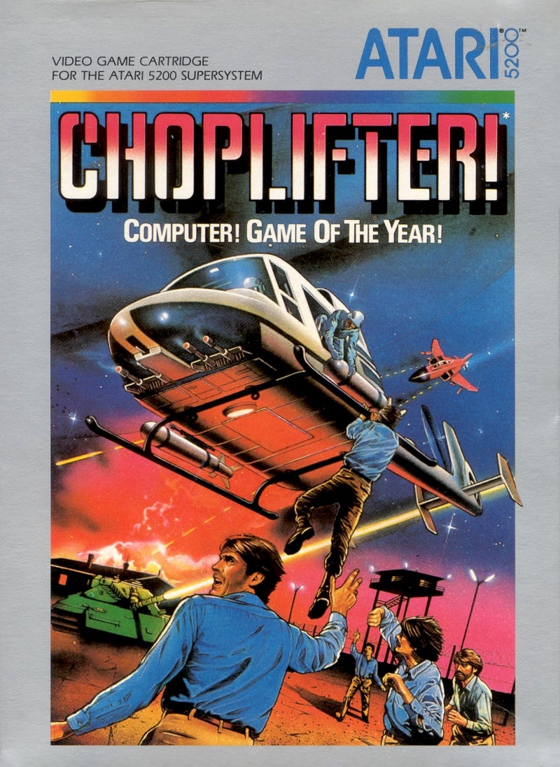 Capa do jogo Choplifter