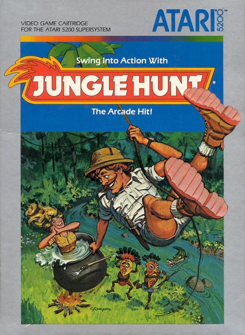 Capa do jogo Jungle Hunt