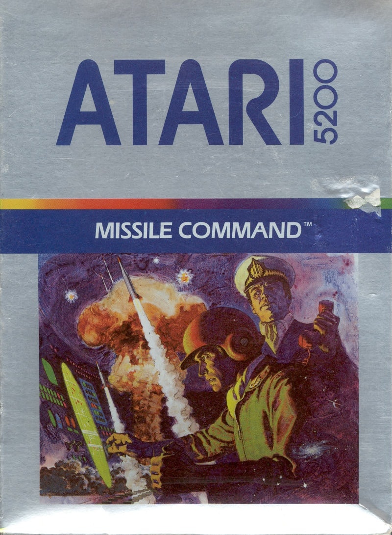 Capa do jogo Missile Command