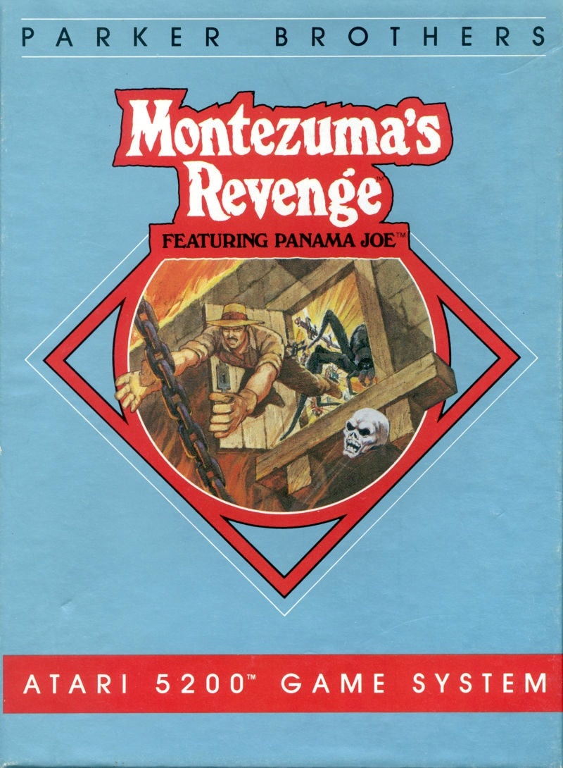 Capa do jogo Montezumas Revenge