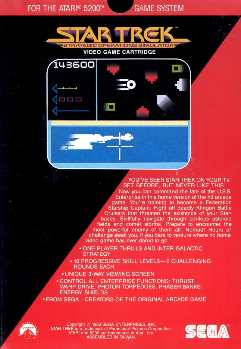 Capa do jogo Star Trek: Strategic Operations Simulator