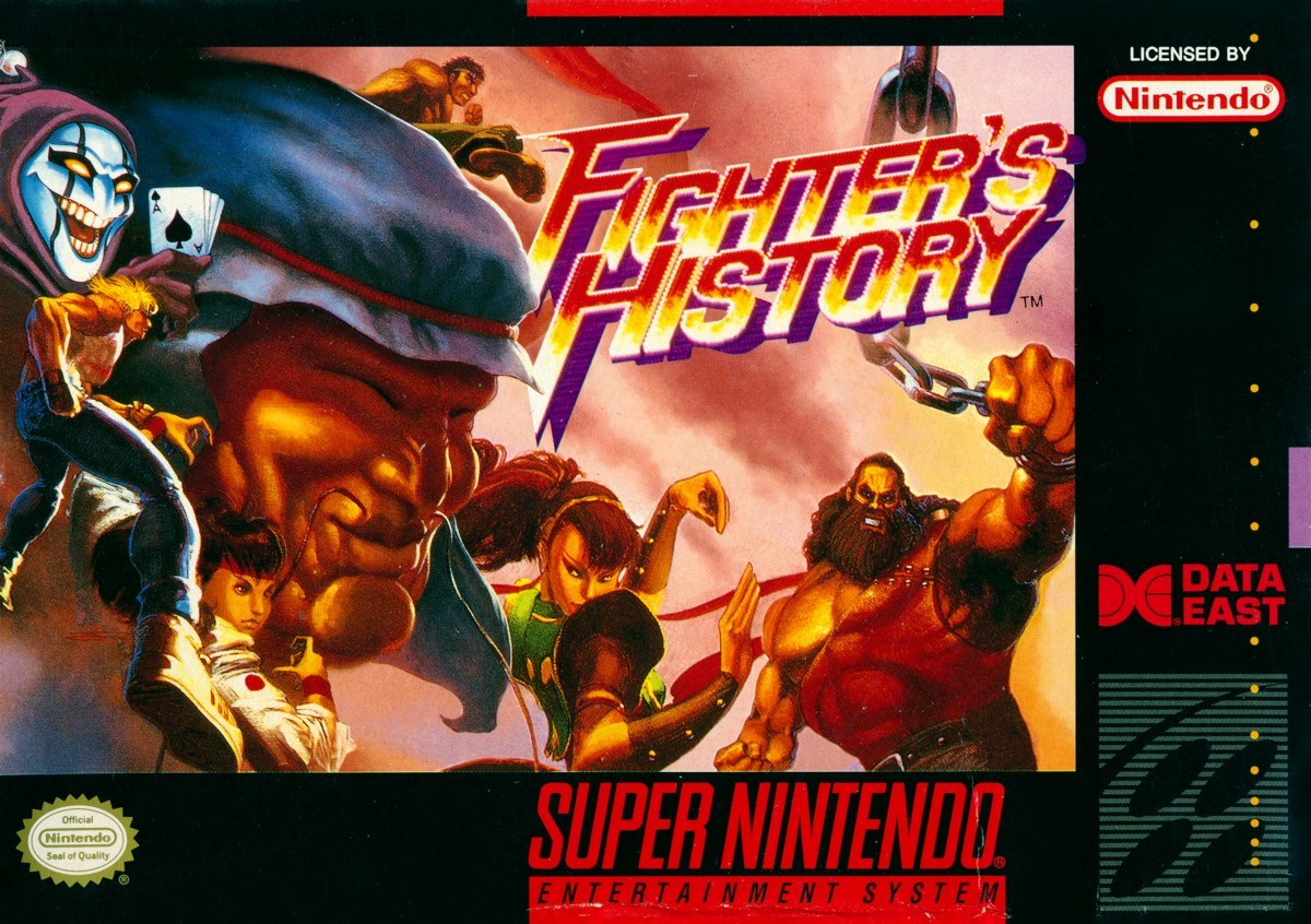 Capa do jogo Fighters History