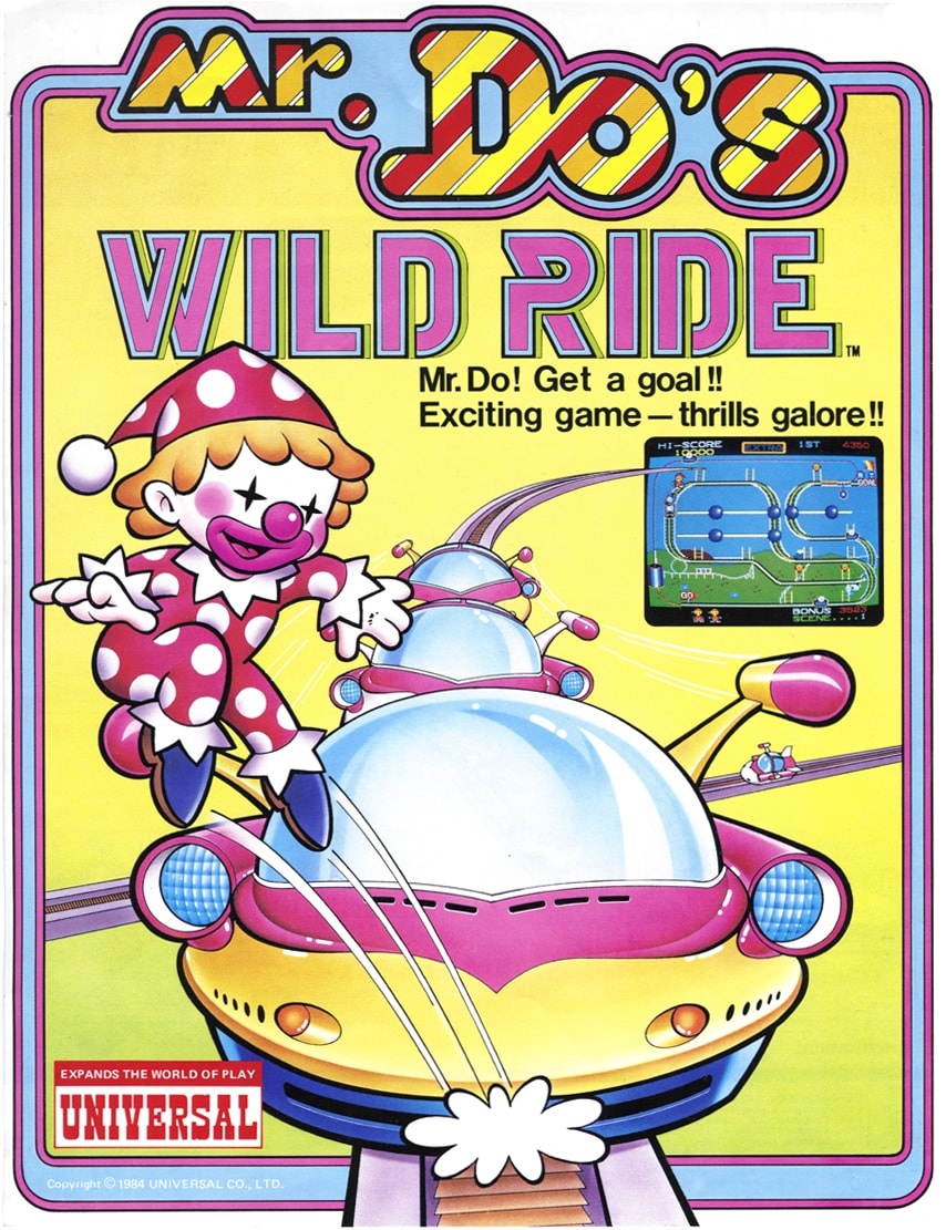 Capa do jogo Mr. Do!s Wild Ride