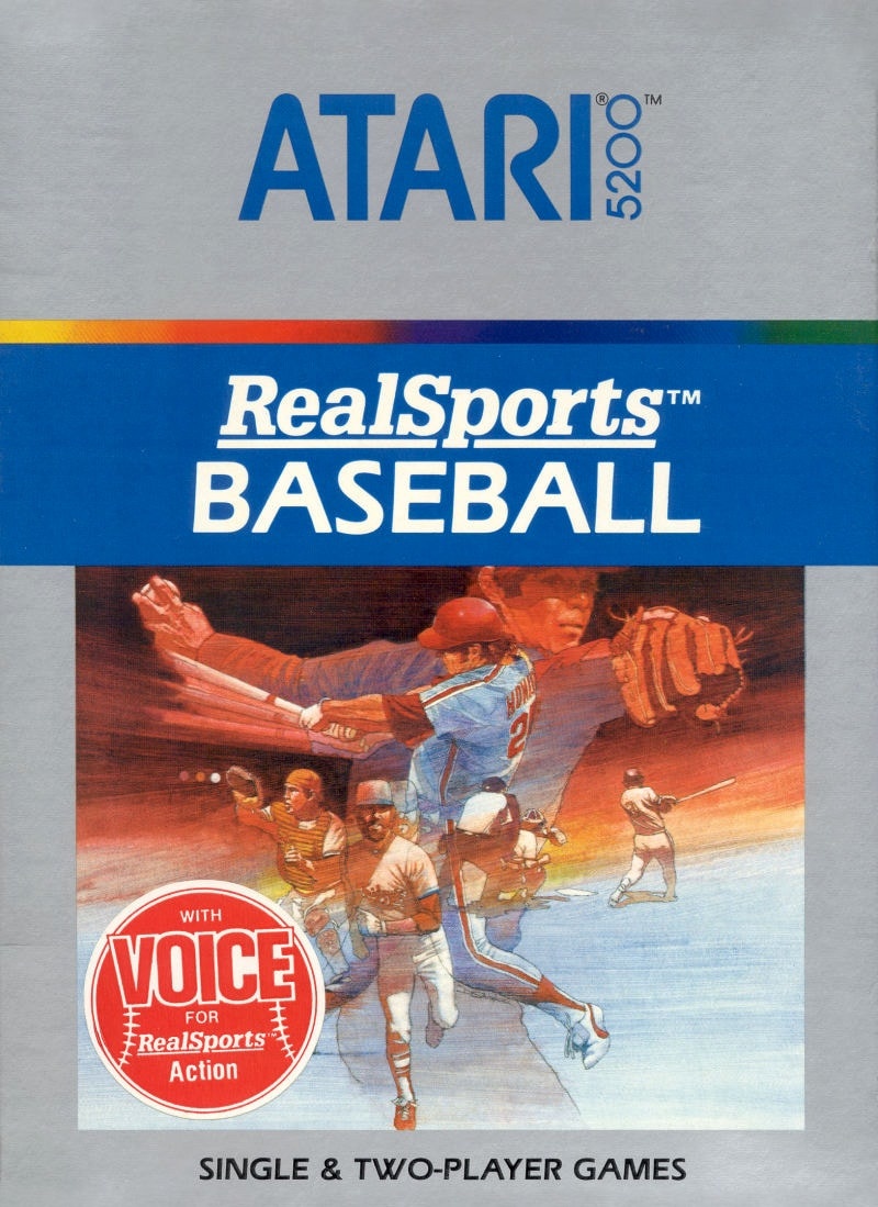 Capa do jogo RealSports Baseball
