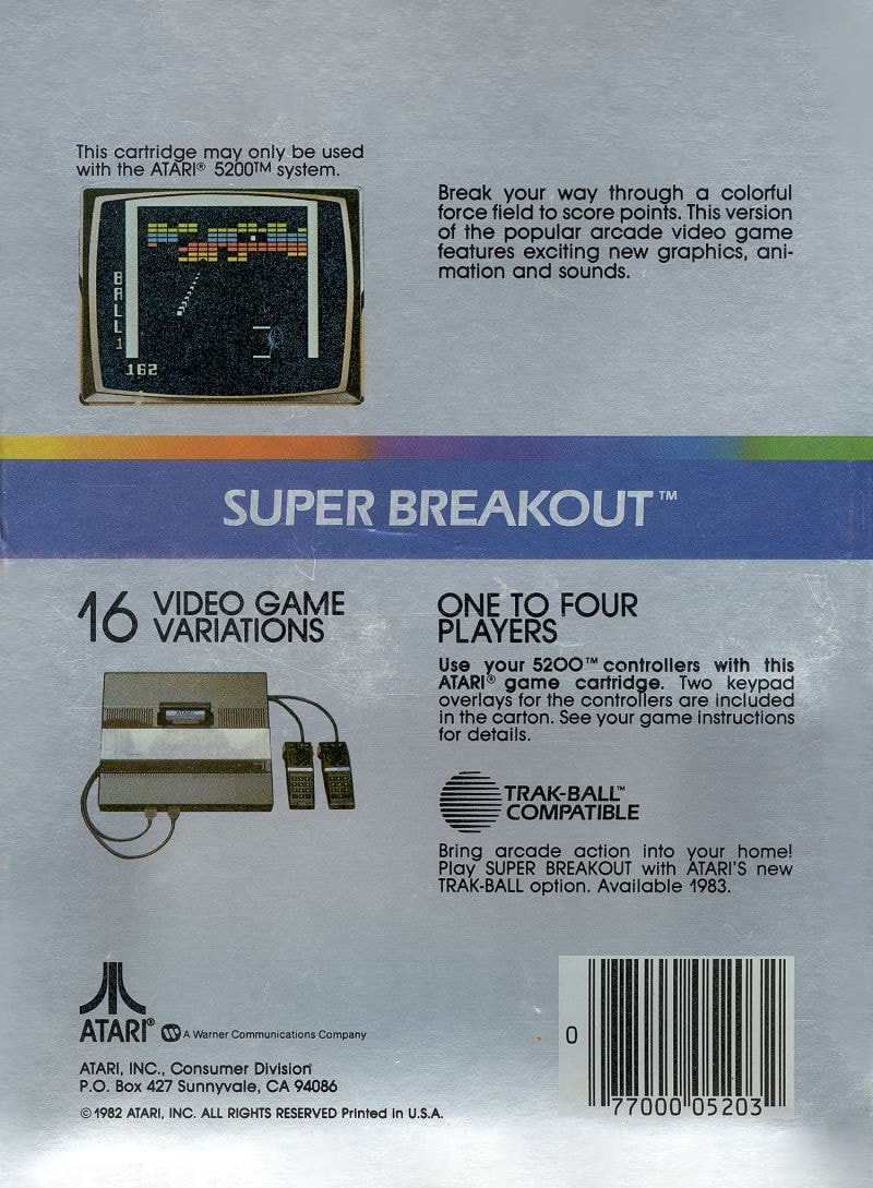 Capa do jogo Super Breakout