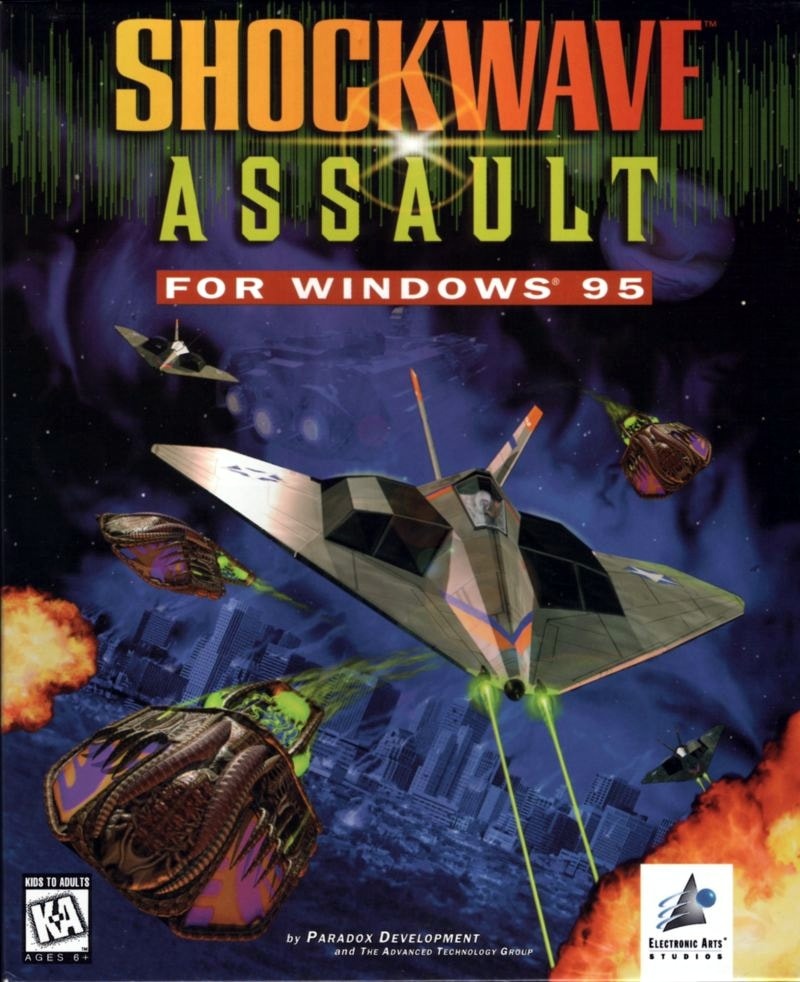 Capa do jogo Shockwave Assault