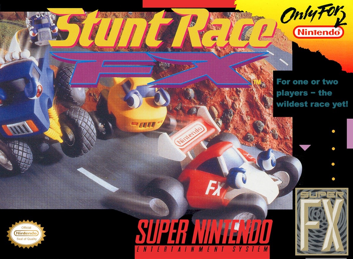Capa do jogo Stunt Race FX
