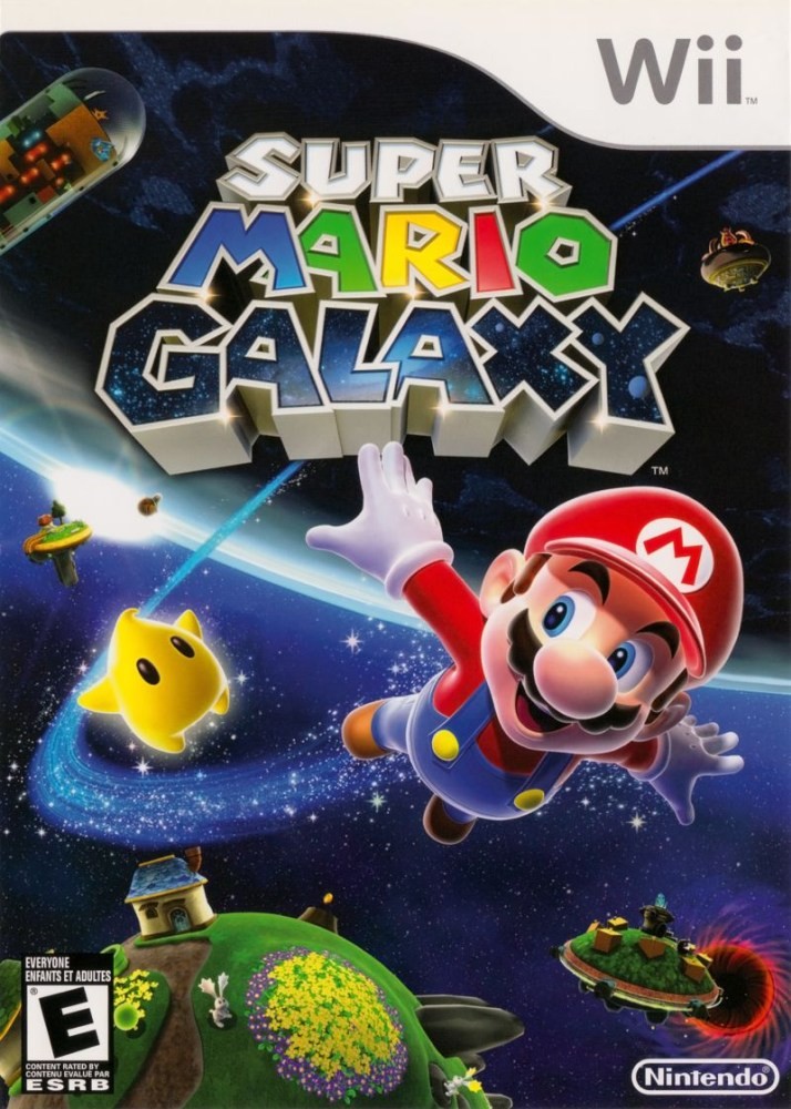 Capa do jogo Super Mario Galaxy