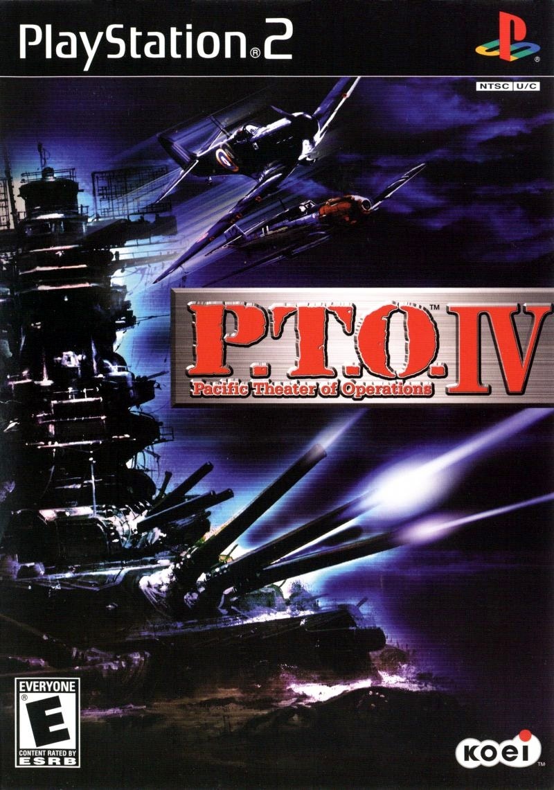 Capa do jogo P.T.O.: Pacific Theater of Operations IV