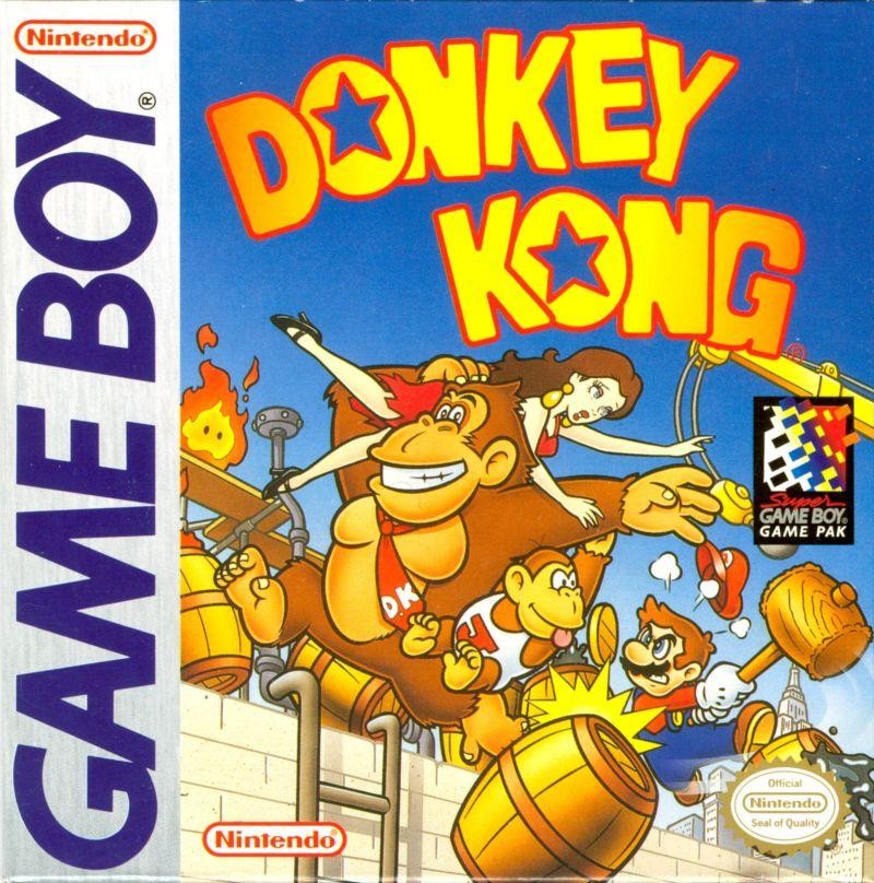 Capa do jogo Donkey Kong