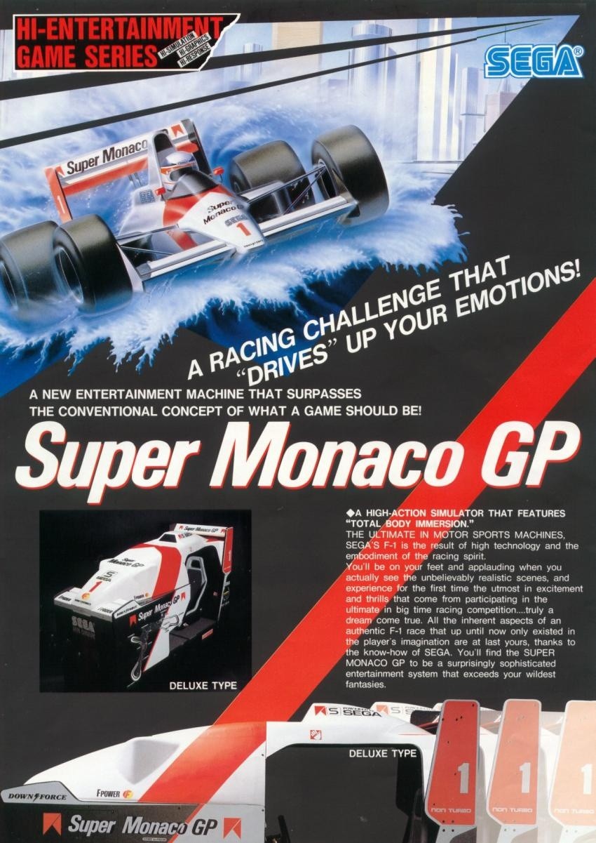 Capa do jogo Super Monaco GP