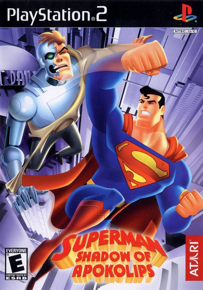 Capa do jogo Superman: Shadow of Apokolips