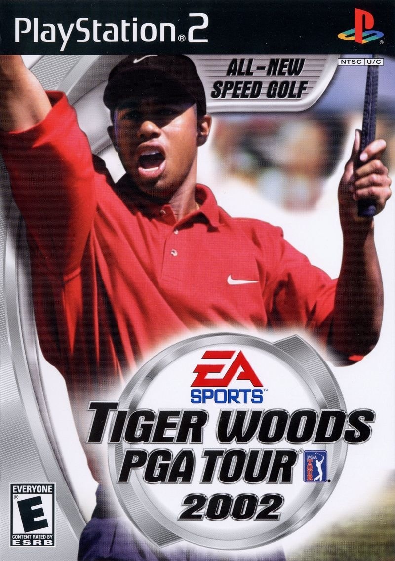 Capa do jogo Tiger Woods PGA Tour 2002