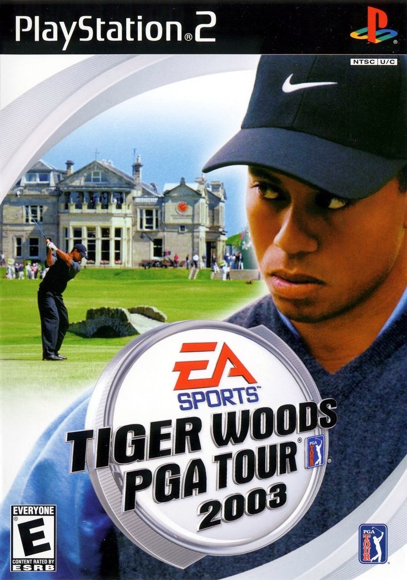 Capa do jogo Tiger Woods PGA Tour 2003