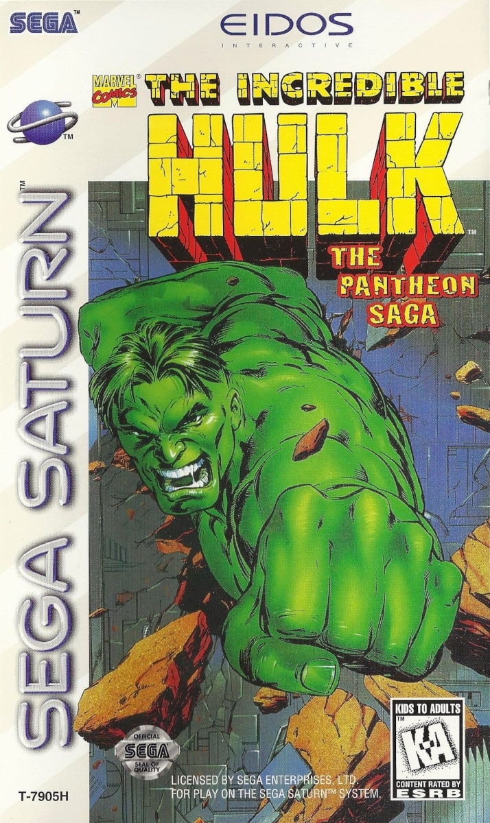 Capa do jogo The Incredible Hulk: The Pantheon Saga