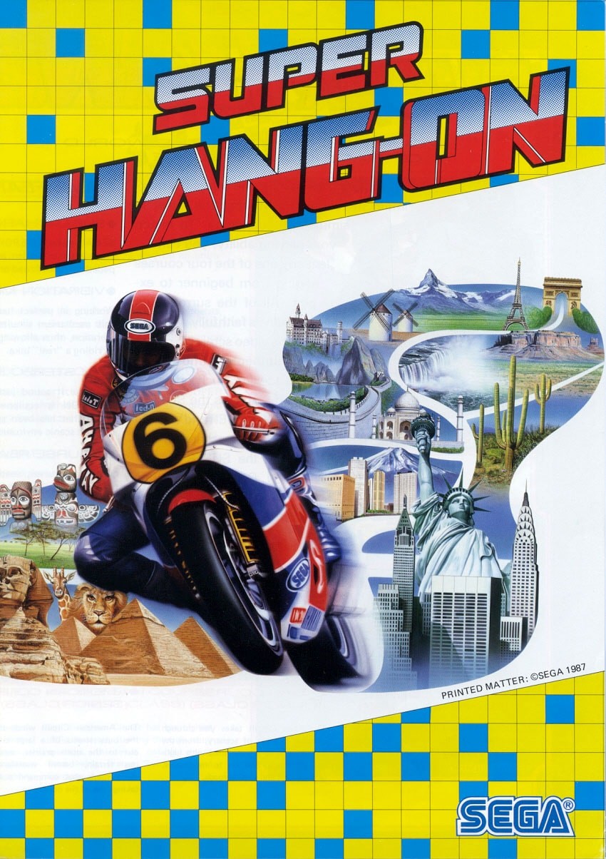 Capa do jogo Super Hang-On