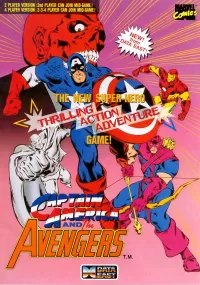 Capa de Captain America and The Avengers
